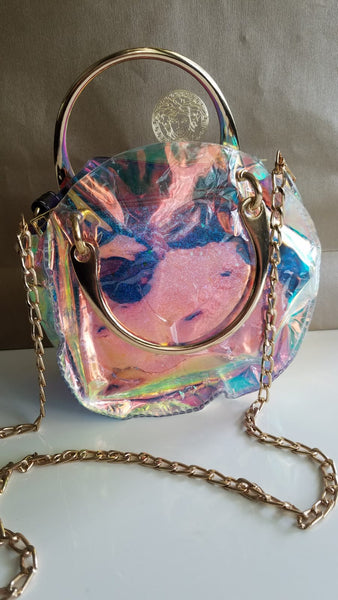 Transparent Shiny Soft Bag