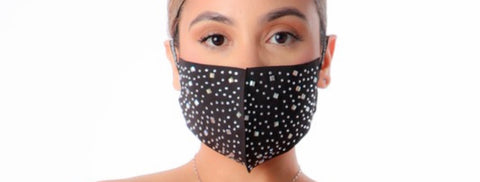 Blinged Out Face Mask
