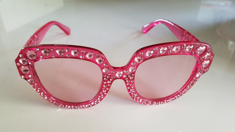 Pink Bling Glasses