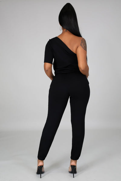 On The Daily Jumpsuit - Black