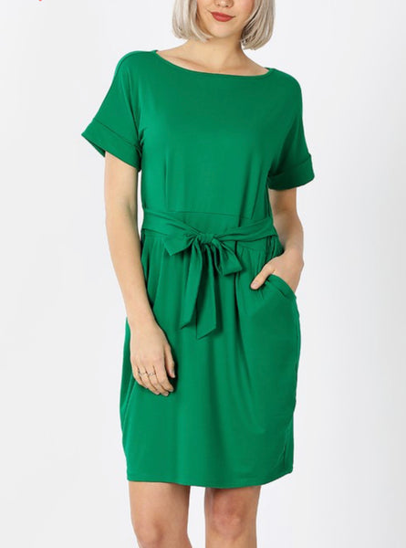Palm Beach Dress - Green