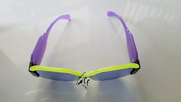 Lime Green & Purple Glasses