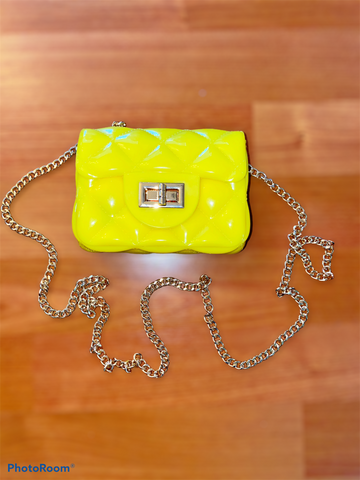 Jelly Crossbody Bag Mini - Yellow